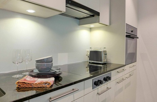 Blausee Apartment | Nice apartment for 4 guests with WIFI, TV, balcony and pets allowed