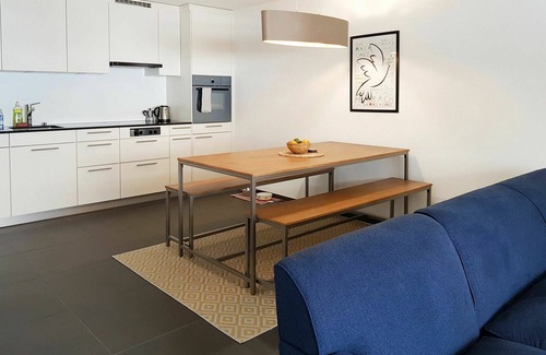 Blausee Apartment | Nice apartment for 4 guests with WIFI, TV, balcony and pets allowed