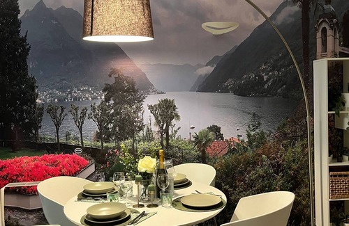 Riva Apartment | Nice apartment inside a residence with a park of secular plants and waterfall