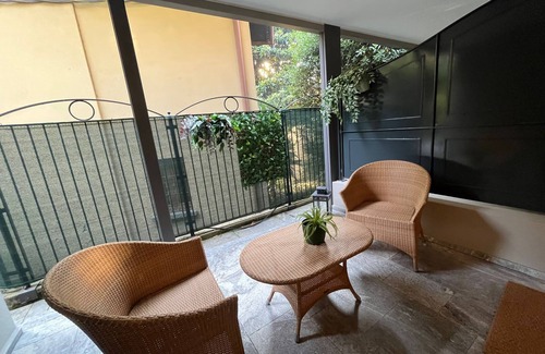 Riva Apartment | Nice apartment inside a residence with a park of secular plants and waterfall