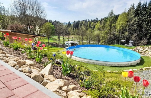 Eppenschlag House | Nice apartment in villa for 4 guests with pool, WIFI, TV, patio and parking