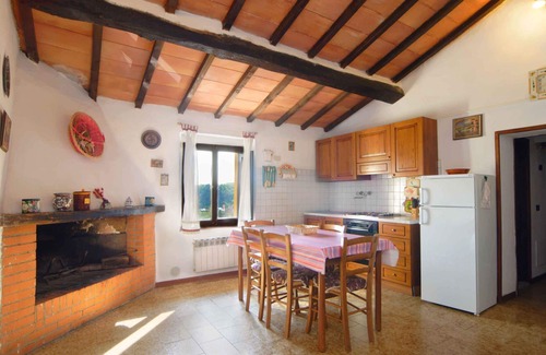 Poggibonsi Villa | Nice apartment in villa with pool, WIFI, TV, patio and panoramic view, close to San Gimignano