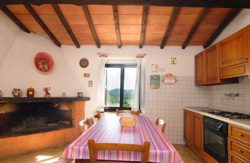 Poggibonsi Villa | Nice apartment in villa with pool, WIFI, TV, patio and panoramic view, close to San Gimignano