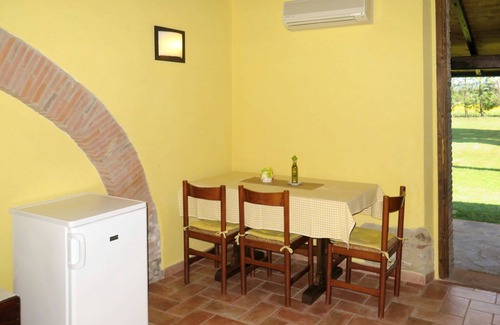 Suvereto Villa | Nice apartment in villa for 3 guests with pool, A/C, WIFI, TV and terrace