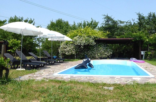 Silea House | Nice apartment in villa for 6 people with A/C, WIFI, pool, TV, terrace and pets allowed