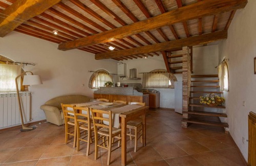 Pomarance Apartment | Nice cottage, private terrace with pool view,quiet location,shared heated pool