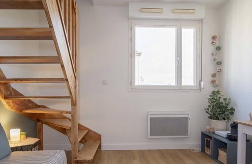 Villette - Maisons Neuves Apartment | Nice duplex with terrace near Gare Part Dieu