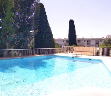 Saint Maurice Apartment | NICE- GAIRAUT - JARDIN PRIVE- GRAND F1 LUMINEUX-Piscine Collective