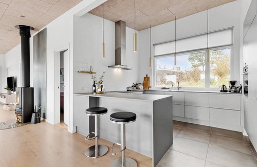 Knebel House | Nice home in Knebel with sauna