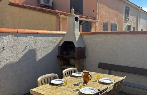 Le Barcares Apartment | Nice house direct access to the beach private parking 4JM6