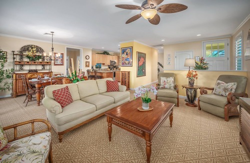 Princeville Condo | Nihilani Family Condo 11C, Impeccably Decorated, Close to Pool