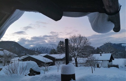 Ruhpolding Apartment | No. 2 Holiday apartment Hörndlwand 70sqm, balcony, 2 bedrooms, 1 bed-sitting room