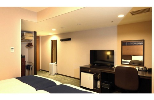 Kanazawa Hotel | Nonsmoking Hollywood Twin Room Room only Smil/Kanazawa Ishikawa