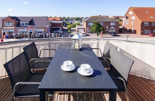 Norddeich Apartment | Norddeich Loft - Wohnung mit Kamin