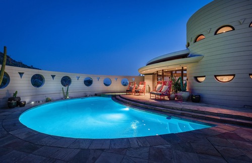 Camelback East House | Norman Lykes House Designed by Frank Lloyd Wright