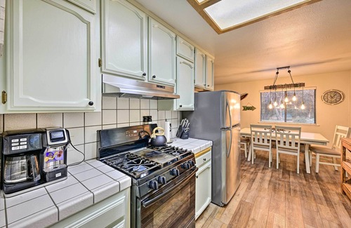 Cascadel Woods House | North Fork Vacation Rental: 28 Mi to Yosemite