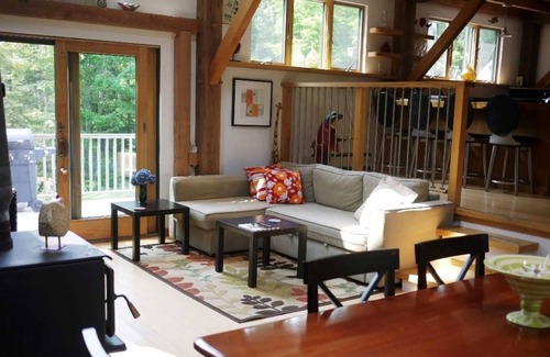 Bar Harbor Cottage | Norway House - modern post & beam in the heart of Mt Desert Island & Acadia