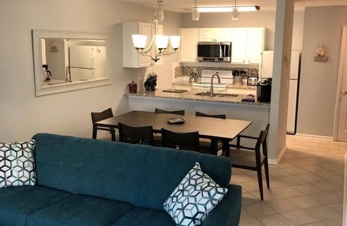 Surf City House | Not quite ocean front, but almost! Just a few steps to the sand! Pet friendly.