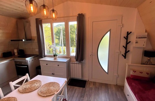 Metabief House | Nouveau chalet romantique à la montagne avec jacuzzi et sauna privatif