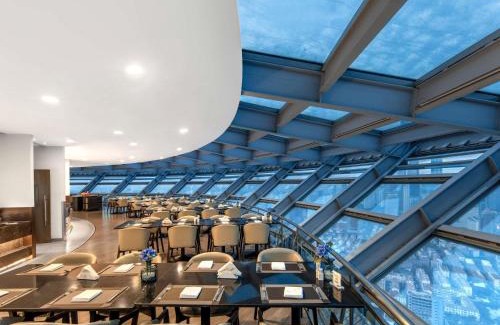 Pudong Hotel | Novotel Atlantis Shanghai - Enjoy our great-valued breakfast in our rooftop revolving restaurant with a stunning river view & utilize our FREE self-serviced laundry