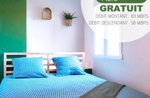 North district Apartment | NuitéeJour Niort Centre