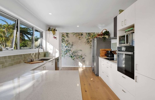 Oakura House | Oakura Oasis: Coastal Retreat with Spa