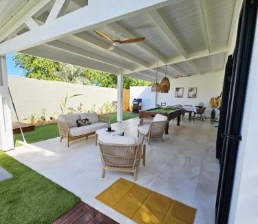 L'Ermitage-les-Bains Villa | Oasis du lagon "Belle villa créole à l'ermitage"