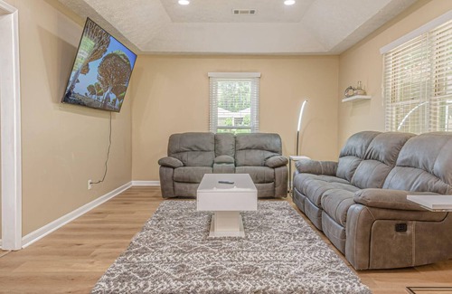 Columbus House | Oasis Haven Near Fort Moore|Pool|GameRoom|FirePit