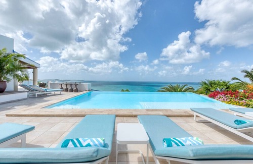 Grand Case Villa | Ocean 5 - Luxury 6 Bedroom Villa with Stunning Ocean Views