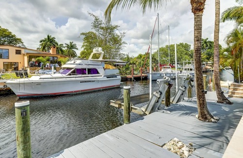Lauderdale Isles House | Ocean access pool home by Hard Rock Casino