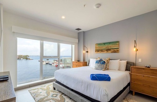 Rancho Condo | Ocean and harbor view get away with a modern look!
