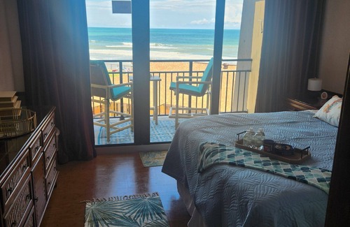 Ortona Hotel | Ocean Front View from your Balcony and bedroom - one bedroom Condo