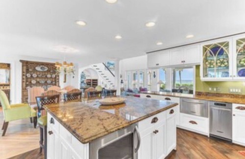 Ocean Isle Beach House | Ocean Front, Canal Front, Dock, Pool, Hottub, Sunrise, Sunset Views, Elevator