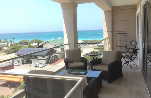 Oranjestad-West Condo | OCEAN GEM- STUNNING CONDO INCLUDES PLATINUM SERVICES