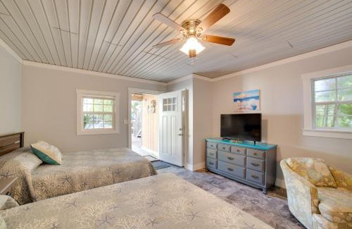 Ocean Isle Beach Apartment | Ocean Isle Beach Studio with Patio - 1 Mi to Pier!