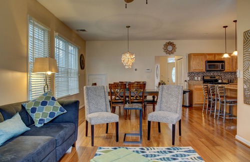 Atlantic City House | Ocean Oasis - Beachside Escape w/Balcony, Parking & Walk to Boardwalk
