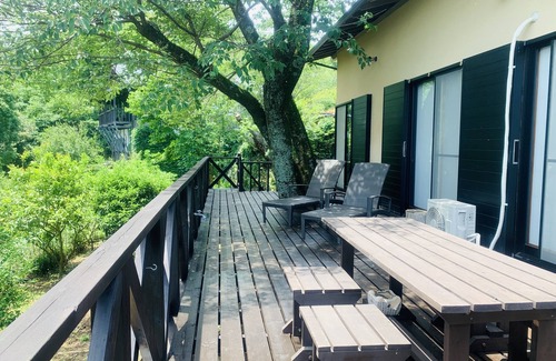 Ajiro House | Ocean & Relaxed Wood stove/Deck overlooking the sea/Japanese-style modern old private house