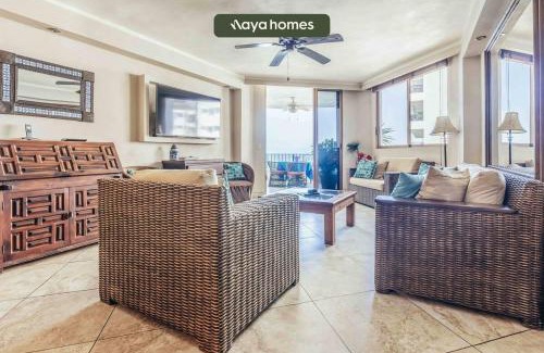 Emiliano Zapata Apartment | Ocean view 2Br Condo-Balcony-Beach-Pool