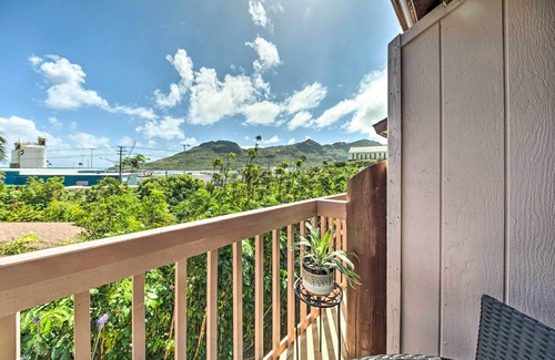 Nawiliwili Condo | Ocean-View Condo < Half Mile to Kalapaki Beach!