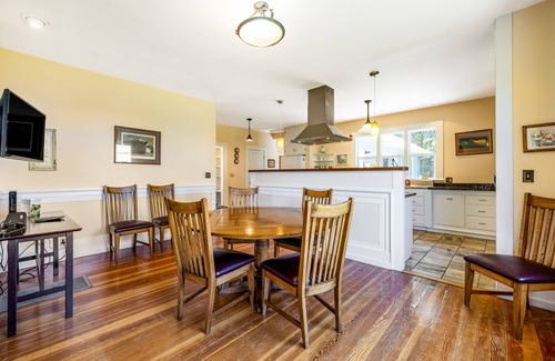 Albion House | Ocean view home with free WiFi, private hot tub, furnished deck, & gas grill