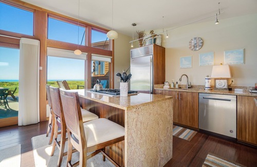 Westport House | Oceanfront beach home with private hot tub, ocean views, & free WiFi