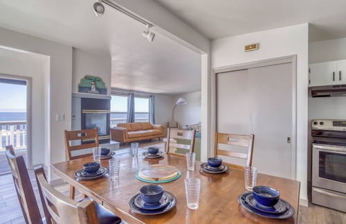 Lincoln Beach House | Oceanfront Beauty with Hot Tub, Pool, Game Room, Playground, Beach Access!