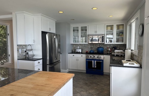 Kennebunkport House | Oceanfront Estate with Private Heated Pool, Tennis Court and Direct Beach Access