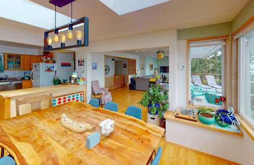 Pender Island House | Oceanfront Home with picture-perfect views.