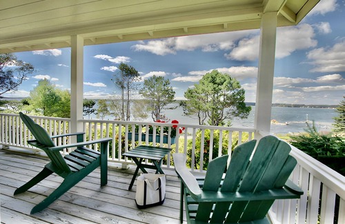 Boothbay Harbor Condo | Oceanfront King Rm | Sunset View | No Hidden Fees