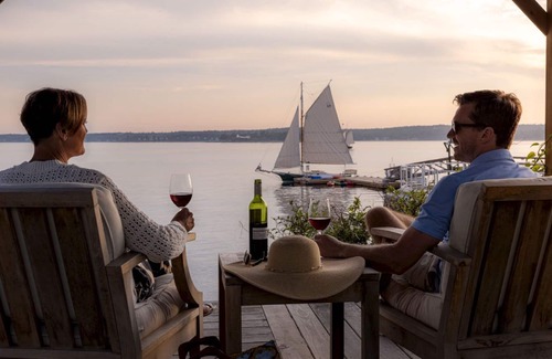 Boothbay Harbor Condo | Oceanfront King Rm | Sunset View | No Hidden Fees