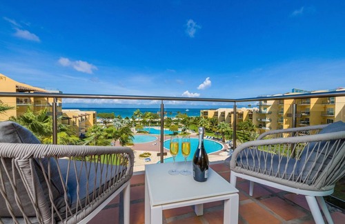 Oranjestad-West Condo | Oceanfront Luxury Penthouse on Eagle Beach.