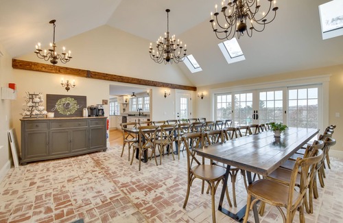 Stockton Springs House | Oceanfront Mid-Coast Maine Home w/Private Beach!