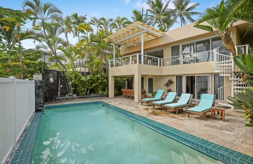 Kailua-Kona Villa | Oceanfront Villa at Alii Point - AC & Private Pool