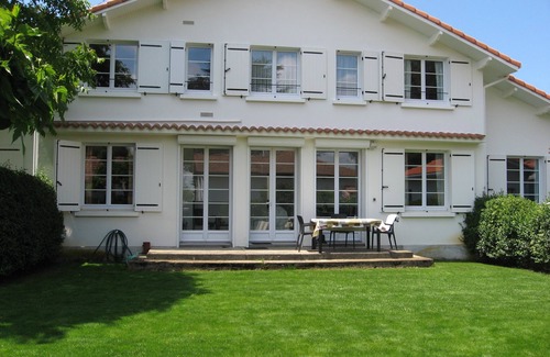 Mimizan Apartment | OCEANONOX n ° 5 apt * comfortable, 500m beach, quiet, Wi-fi, holiday vouchers, ground floor garden